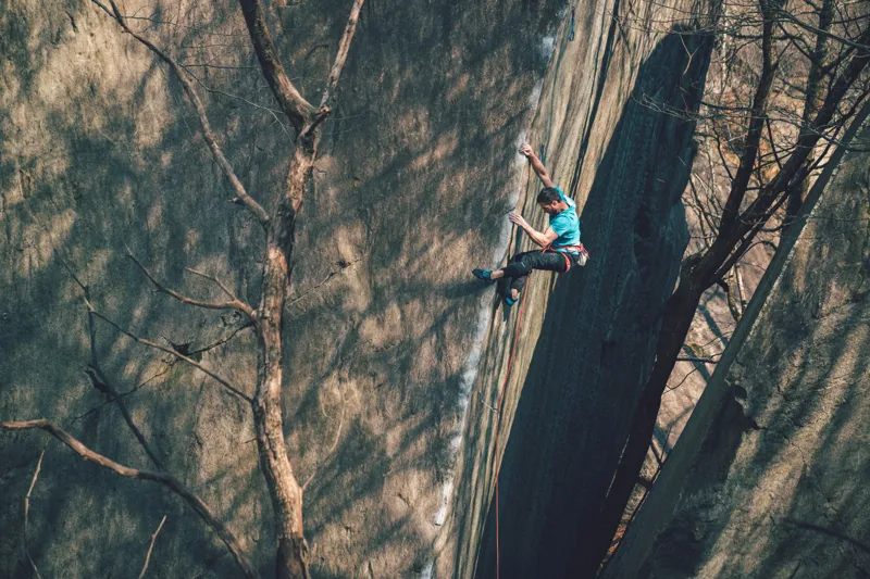 Scarpa Instinct S Climbing Shoes - Black-Azure-11